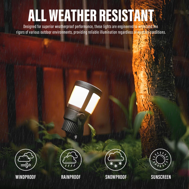 Malibu C Malibu Prominence LED Floodlight LED Low Voltage Landscape Lighting Outdoor Spotlight Waterproof Lighting for Driveway, Yard, Lawn, Flood, Garden, Outdoor Lighting 8418-2606-01 - Image 4